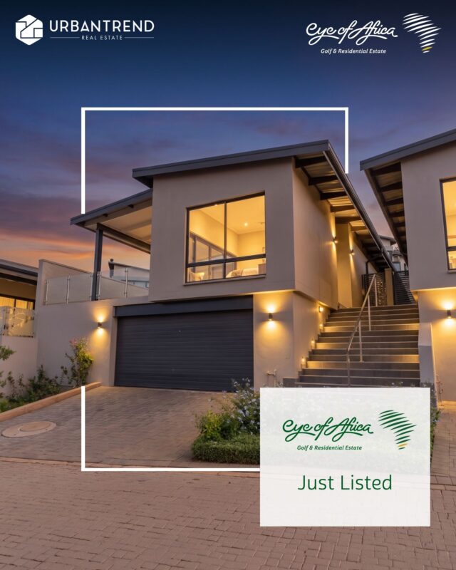 Elevated living with the Johannesburg skyline in view. 👀🏡

The Mirage offers contemporary full-title homes designed for easy estate living, with the space you need and less maintenance to worry about. With the garage positioned underneath, the home itself is all on one level, creating an effortless single-storey living experience.

🏡 3 Bedrooms 
🛁 2 Bathrooms 
📐 195m² under roof 
🌿 273m² full-title stand 
🚗 Spacious double garage underneath 
🏠 Single-storey living 
🍽️ Open-plan kitchen, dining and living area 
🧺 Separate scullery 
🌅 Large covered balcony 
🌱 Private garden 
🔑 Freestanding, full-title design 
💡 No Body Corporate levy 
✨ No transfer duty

💰 Priced at R3,299,000.00

📞 Tarryn Nash | 063 601 2800 
📞 Nontu Vilakazi | 078 651 8926 
📞 Sandra Harmse | 073 170 0105

#EyeOfAfrica #TheMirage #GolfEstateLiving #LuxuryProperty #PropertySouthAfrica