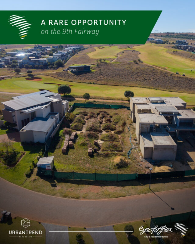 Your dream home starts with the right address. ✨

Overlooking the 9th hole and surrounded by the natural beauty of Eye of Africa Golf & Residential Estate, this exceptional stand presents a rare opportunity to secure a prime piece of land in one of the estate's most sought-after locations.

Included in the sale are approved plans for a striking 670sqm double-storey residence, allowing you to start building sooner and with complete peace of mind.

Property Features:
📍 Prime position overlooking the 9th hole
⛳ Spectacular golf course views
📐 Approved plans for a 670sqm double-storey home
🌿 Prestigious estate setting
🚴 Access to walking and cycling trails
🏌️ Championship golf course lifestyle
🔒 Secure estate living

💰 Priced at only R1,650,000.00

📩 Contact us to arrange a viewing.

📞 Nontu: 078 651 8926
📞 Tarryn: 063 601 2800
📞 Sandra: 073 170 0105

#EyeOfAfrica #UrbanTrend #GolfEstate #VacantLand #LuxuryLiving