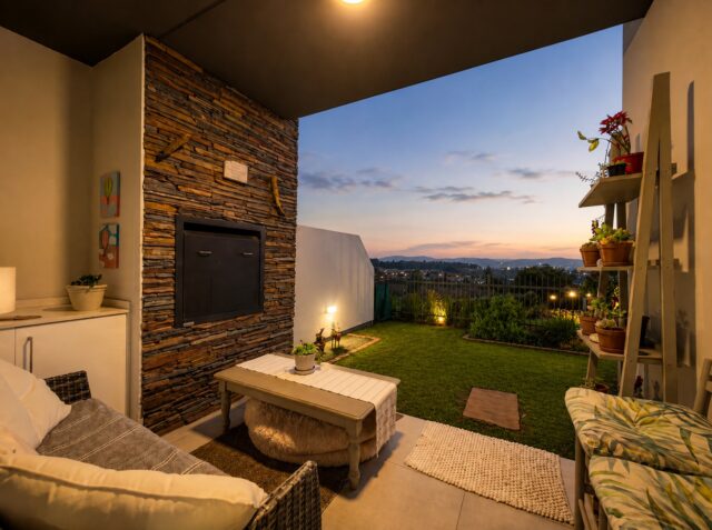 You don’t need a mansion to live beautifully. 🌅🔥

Sometimes luxury looks like a quiet Saturday evening on your own patio - fireplace, sunset skies ahead, and nowhere else you need to be. ✨

And yes, you can have this lifestyle in one of Eye of Africa’s affordable luxury apartments. 🏡🌿

#EyeOfAfrica #UrbanTrend #EstateLifestyle #SaturdayNight #SunsetViews