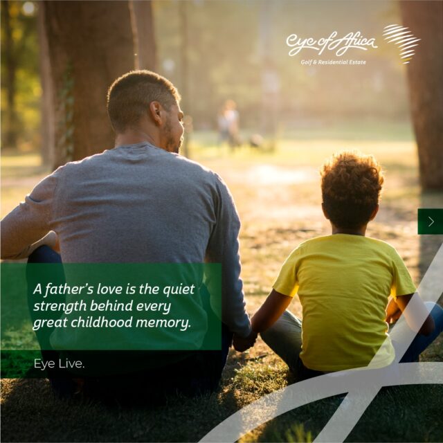 Today, we celebrate the men who guide with wisdom, protect with courage, and build legacies of love and strength with every piece of advice, helping hand, and moment of unwavering support.

To all the dads, grandfathers, stepdads, uncles, and father figures - whether you're showing the way, sharing a story, or simply being there, we celebrate you today. 

You are the steady anchors in our lives, the architects of our fondest memories. 💙

At Eye of Africa, we believe in celebrating family, togetherness, and life's most beautiful connections.

Why not spoil your dads at The Greens or with a little driving range action?

The Greens:
📱 071 106 1440
📧 greens@eyeofafrica.co.za
📱 066 588 2979

#HappyFathersDay #EyeOfAfrica #LoveLivesHere #DadsRock