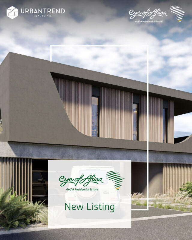 🏡 JUST LISTED - Your opportunity to build a luxury, custom-designed home in one of Jhb South’s most prestigious nature estates.

Designed by SPS Architects, this 360 sqm modern residence will be built on a spacious 963 sqm stand with every detail crafted for style, flow, and functionality.

✨ Key features:
🛏️ 4 En-suite bedrooms
🛁 4.5 Bathrooms
🍽️ Open-plan kitchen, dining & living
🌿 Covered patio & private pool
🚗 Double garage
📐 Customisable finishes with SPS Architects

💰 Stand: R1,199,000 | Build: R5,220,000

A rare chance to create a bespoke architectural home in Eye of Africa - where golf, nature, and design meet.

📞 Contact Tarryn: 063 601 2800
📞 Contact Brenden: 078 800 4630

#UrbanTrend #EyeOfAfrica #ArchitectDesign #LuxuryBuild #GolfEstate