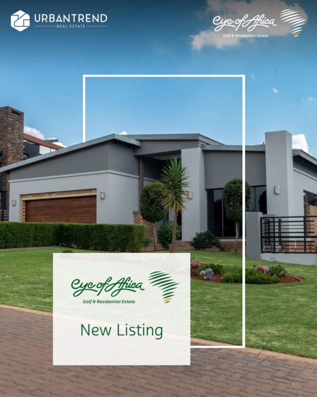 🏡 Stylish & Spacious — and just listed! 

Set on an 880sqm stand with ±360sqm under roof, this charming 4 bedroom residence strikes the perfect balance between space, comfort, and effortless family living.

Enjoy:
✨ 2 generous lounges for relaxed living and entertaining
✨ A functional open-plan kitchen with separate scullery
✨ 4 large bedrooms, including 2 en-suite
✨ Covered and uncovered patios overlooking a lush garden
✨ Staff accommodation + double garage

With room to unwind, entertain, and grow - this is a home designed for real life. A tranquil family haven that’s ready to welcome you in.

📍 Schedule your private viewing today!

📞 Tarryn: 063 601 2800
📞 Nontu: 078 651 8926
📞 Sandra: 073 170 0105

#UrbanTrend #FamilyLiving #RealEstate #EyeOfAfrica  #LuxuryHomes #homegoals