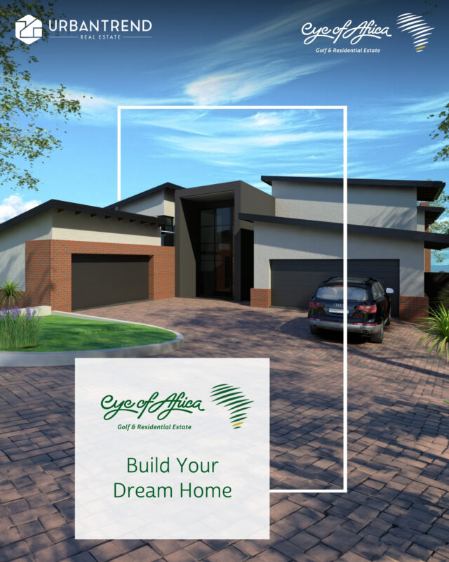 🏡 Build Your Dream Home in Eye of Africa

An unmatched opportunity to secure a prime vacant stand on a quiet, scenic street in Eye of Africa - complete with HOA-approved architectural plans already in place.

The proposed contemporary design includes:

✨ 4 Bedrooms
✨ 3.5 Bathrooms
✨ Spacious open-plan living areas
✨ Seamless indoor–outdoor entertainment
✨ Covered patio with pool
✨ Double garage

Surrounded by greenbelts, beautiful views, and the peaceful lifestyle that Eye of Africa is known for, this stand offers the perfect canvas to create your dream home.

💰 Stand priced at only R1,500,000.00.
📞 Tarryn: 063 601 2800
📞 Nontu: 078 651 8926
📞 Sandra: 073 170 0105

#UrbanTrend #EyeOfAfrica #BuildYourDream #VacantLand #EstateLiving