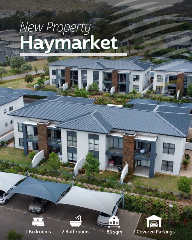 🏡 Just Listed | Haymarket Apartment

Modern, elevated living in Eye of Africa. This upstairs 2-bedroom, 2-bathroom apartment offers lock-up-and-go convenience with beautiful views across the estate.

✨ 83sqm upstairs unit with private balcony
✨ Open-plan kitchen & living with integrated appliances
✨ 2 shade-cloth parkings
✨ Ideal for young professionals, small families or investors

💵 Yours for only R1,550,000!

📞 Tarryn: 063 601 2800
📞 Nontu: 078 651 8926
📞 Sandra: 073 170 0105

#UrbanTrend #EyeOfAfrica #JustListed #ApartmentLiving #EstateLifestyle