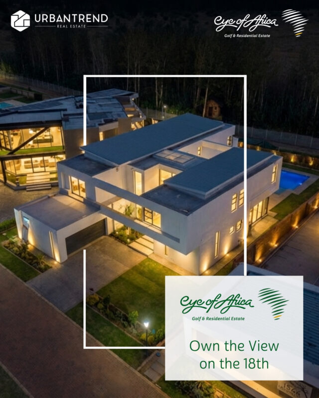 🏡 A rare opportunity to complete a home of real scale, your way!

Set along the 18th fairway with uninterrupted golf course and farmland views, this partially completed home offers scale, structure, and serious potential in one of Eye of Africa’s most sought-after pockets.

✨ Features you'll love:
🛏️ 4 Bedrooms 
🛁 4.5 Bathrooms 
🏡 555sqm under roof | 733sqm stand 
🧑‍💻 Separate study with views 
🍽️ Expansive open-plan living & entertainment spaces 
🌿 Seamless indoor-outdoor flow 
🏊 Pool provision & outdoor entertainment area 
🚗 Double garage 
☀️ Skylight feature above the kitchen 

A combination of real drone imagery and selected AI-generated visuals has been used to showcase both the current structure and the full vision of what this home can become once completed.

💰 Priced at R6,499,000

📩 Contact us to arrange your private viewing. 
📞 Tarryn: 063 601 2800 
📞 Nontu: 078 651 8926 
📞 Sandra: 073 170 0105 

#EyeOfAfrica #UrbanTrend #GolfEstate #LuxuryHomes #PropertyInvestment