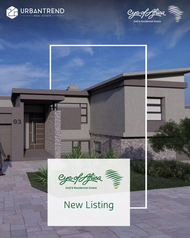 🏡 JUST LISTED - A rare opportunity to secure a modern double-storey home positioned on the 1st hole of the Greg Norman–designed golf course within Eye of Africa Estate.

Set on a 418 sqm stand with approximately 285 sqm under roof, this architectural residence offers exceptional privacy and uninterrupted views over the putting green. Proposed completion: April 2026.

✨ Key features:
🛏️ 4 Spacious bedrooms
🛁 4.5 Bathrooms
🍽️ Open-plan kitchen, dining & living with separate scullery
🌿 Covered patio & private pool overlooking the course
🛋️ PJ lounge with balcony
🚗 Double garage
🏌️ Separate covered golf cart parking
☀️ Solar-ready infrastructure
🌳 Enhanced privacy with strategically positioned trees
🍳 Integrated kitchen appliances included

💰 Price: R 5,250,000

A refined golf course home within Eye of Africa Estate, offering secure lifestyle living with world-class facilities and 24-hour access-controlled security.

📞 Contact Tarryn: 063 601 2800 
📞 Nontu Vilakazi: 078 651 8926
📞 Sandra Harmse: 073 170 0105

#UrbanTrend #EyeOfAfrica #JustListed #LuxuryLiving #GolfEstate