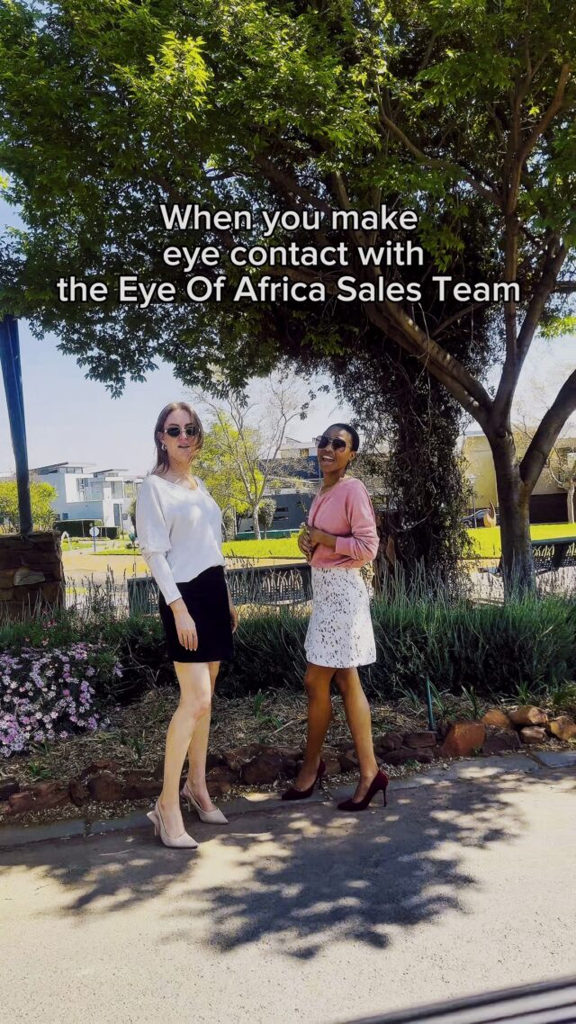 One second you're making eye contact, the next you're getting a property tour. 😂🏡

#EyeOfAfrica #UrbanTrend #RealEstateHumour #RealEstateLife #FridayFunny